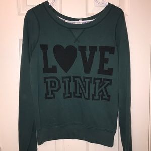 PINK love pink sweatshirt
